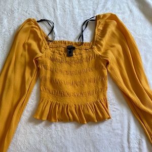 forever 21 mustard yellow size small